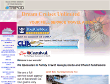Tablet Screenshot of dreammcruises.tripod.com