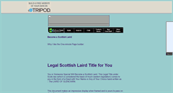 Desktop Screenshot of lairdscotland.tripod.com