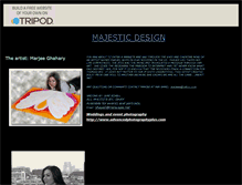 Tablet Screenshot of majesticmgdesign.tripod.com