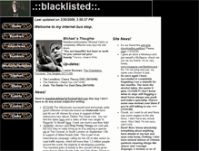 Tablet Screenshot of black-listed.tripod.com