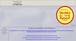 Desktop Screenshot of beckleykennelclub.tripod.com