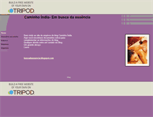 Tablet Screenshot of caminhoindia.tripod.com