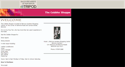 Desktop Screenshot of cobblershoppe.tripod.com