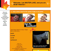 Tablet Screenshot of misterluke.tripod.com