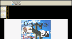 Desktop Screenshot of contemporamagazine.tripod.com