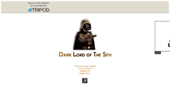 Desktop Screenshot of lordofsith.tripod.com