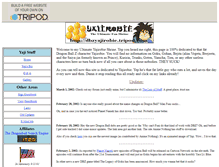 Tablet Screenshot of dbzyajirobie.tripod.com