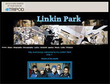 Tablet Screenshot of linkinpkireland.tripod.com