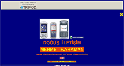 Desktop Screenshot of dogus-iletisim.tripod.com