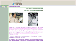 Desktop Screenshot of juthika-roy.tripod.com