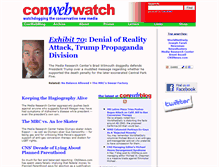 Tablet Screenshot of conwebwatch.tripod.com