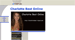 Desktop Screenshot of charlottebest.tripod.com