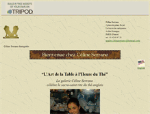 Tablet Screenshot of celineserrano.tripod.com