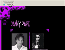 Tablet Screenshot of dannypape.tripod.com