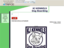 Tablet Screenshot of kjkennels.tripod.com