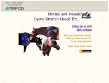 Tablet Screenshot of horseandhound.tripod.com