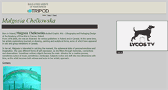 Desktop Screenshot of malgosiachelkowska.tripod.com