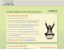 Tablet Screenshot of bionicburgeronline.tripod.com