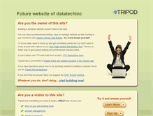 Tablet Screenshot of datatechinc.tripod.com