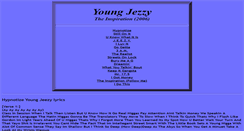 Desktop Screenshot of mybabyjeezy.tripod.com