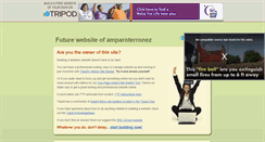 Desktop Screenshot of amparoterronez.tripod.com