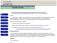 Tablet Screenshot of familiabraatz.br.tripod.com