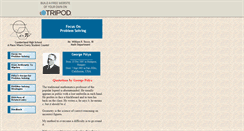 Desktop Screenshot of mathfocus.tripod.com