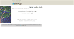 Desktop Screenshot of marialouisehigh.tripod.com