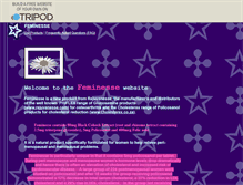 Tablet Screenshot of feminesse.tripod.com