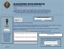 Tablet Screenshot of blackstonesbooks.tripod.com