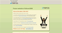 Desktop Screenshot of bllover2005.tripod.com