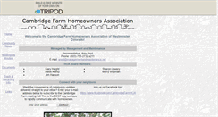 Desktop Screenshot of cambridgefarm.tripod.com