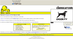 Desktop Screenshot of cheepcar.tripod.com