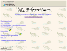 Tablet Screenshot of paleoartisans.tripod.com