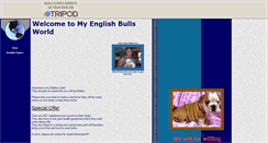Desktop Screenshot of myenglishbullz.leony.tripod.com