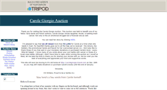 Desktop Screenshot of carolegiorgio.tripod.com