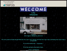 Tablet Screenshot of antiquarium.tripod.com