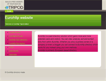 Tablet Screenshot of eurohttp.tripod.com