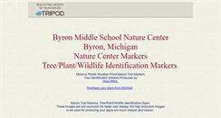 Desktop Screenshot of naturecentersignage.tripod.com