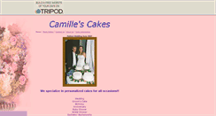 Desktop Screenshot of camillescakes.tripod.com