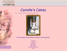 Tablet Screenshot of camillescakes.tripod.com
