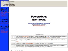 Tablet Screenshot of powermark.tripod.com