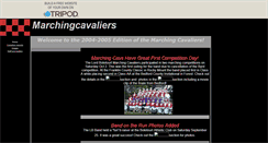 Desktop Screenshot of marchingcavaliers.tripod.com