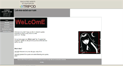 Desktop Screenshot of let-me-exist-as-i-am.tripod.com