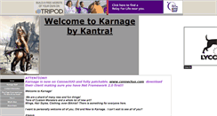Desktop Screenshot of karnagebykantra.tripod.com