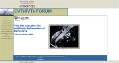 Desktop Screenshot of cvt-ivt.tripod.com