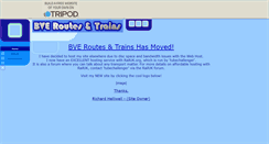 Desktop Screenshot of bveroutes-trains.tripod.com