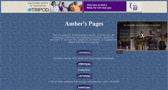 Desktop Screenshot of amberspages.tripod.com