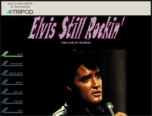 Tablet Screenshot of elvisstillrockn.tripod.com