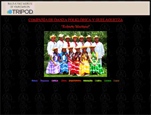 Tablet Screenshot of folkloreyguelaguetza.tripod.com